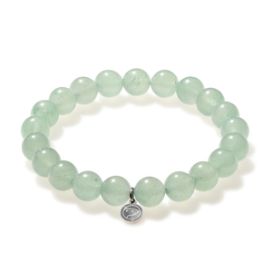 Green aventurine beaded bracelet by Otter Spirit