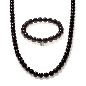Garnet Beaded Duo