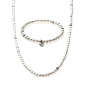 Howlite Beaded Duo Mini