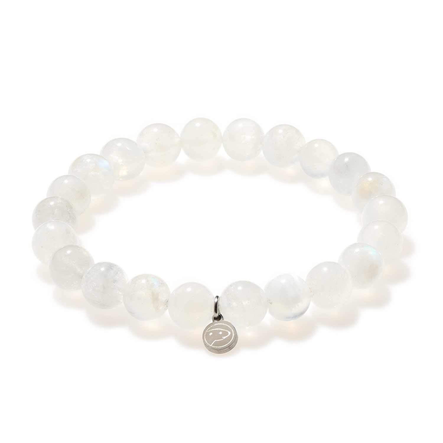 Rainbow Moonstone Bracelet Grade AAA 8mm Otter Spirit Natural rainbow-moonstone-bracelet-grade-aaa-8mm-otter-spirit-natural