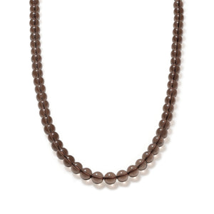 Smoky Quartz Beaded Necklace