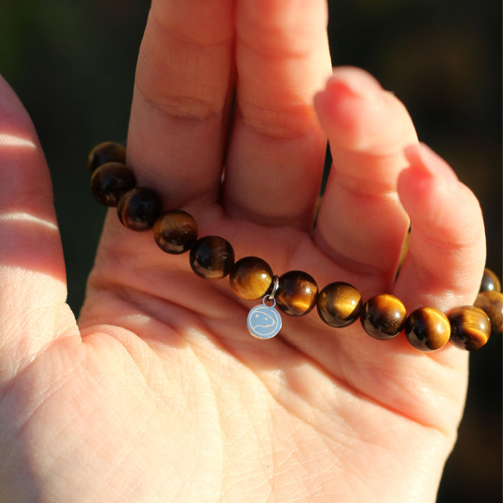 Labradorite Bracelet (Grade AA, 8mm), Otter Spirit