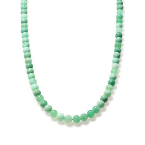 Australian Jade Chrysoprase Beaded Necklace