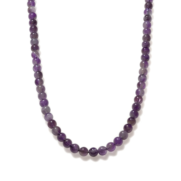 Amethyst Beaded Necklace