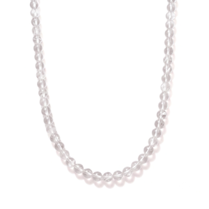 Clear Quartz Beaded Necklace