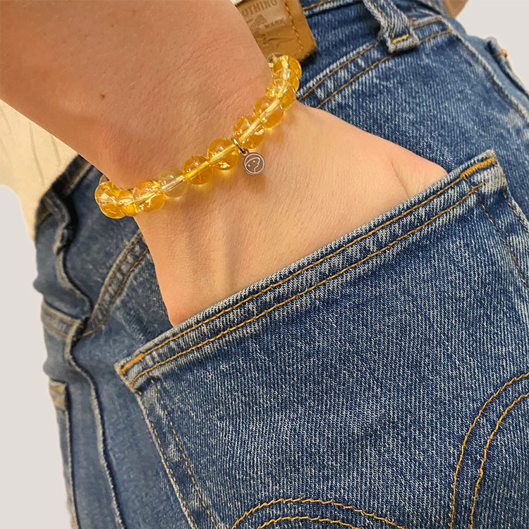 Citrine Bracelet For Wealth By Asana Crystals
