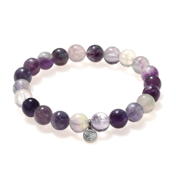 Purple Fluorite Bracelet