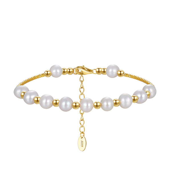 Golden Sands Pearl Bracelet