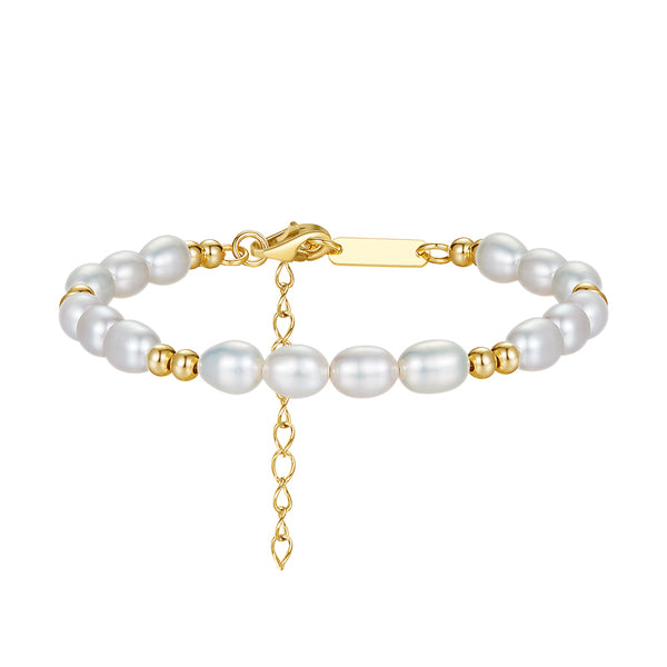 Pearl Cascade Bracelet