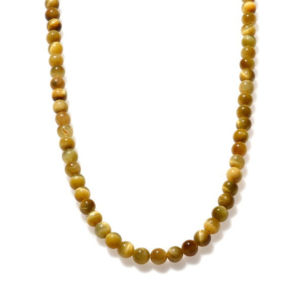 Golden Tiger Eye Beaded Necklace