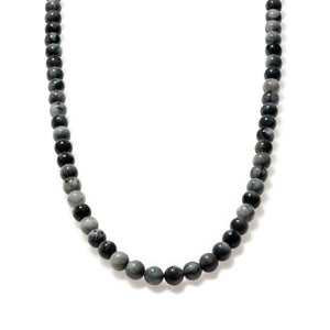 Hawk's Eye Beaded Necklace