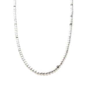 Howlite Beaded Necklace Mini