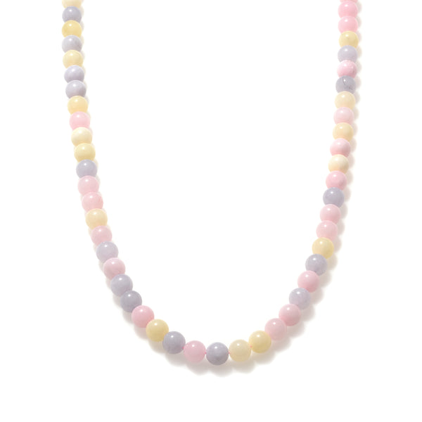 Morganite Beaded Necklace