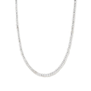 Clear Quartz Beaded Necklace Mini
