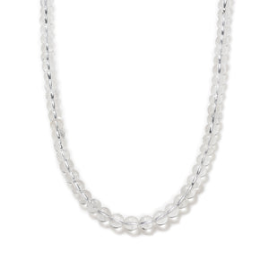 Clear Quartz Beaded Necklace