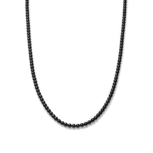 Hematite Beaded Necklace Mini