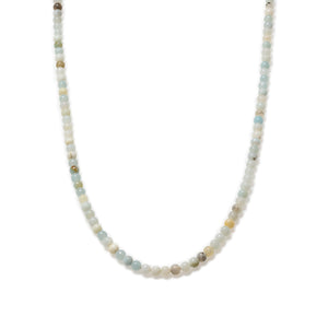Multi-Amazonite Beaded Necklace Mini