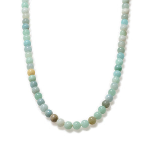 Multi-Amazonite Beaded Necklace