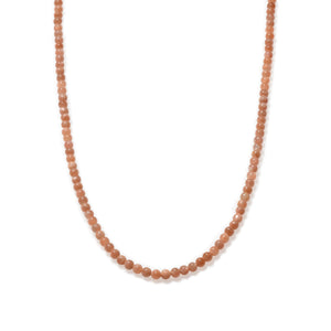 Sunstone Beaded Necklace Mini