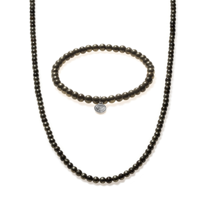 Pyrite Beaded Duo Mini