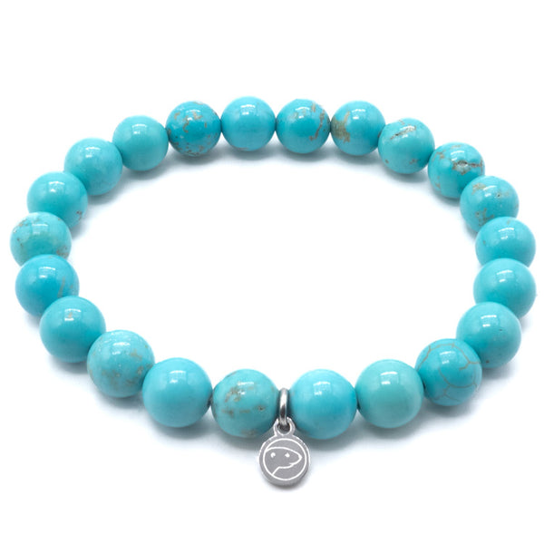 Turquoise Bracelet 8mm stand alone