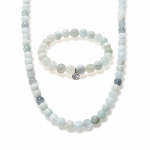 Aquamarine Beaded Duo