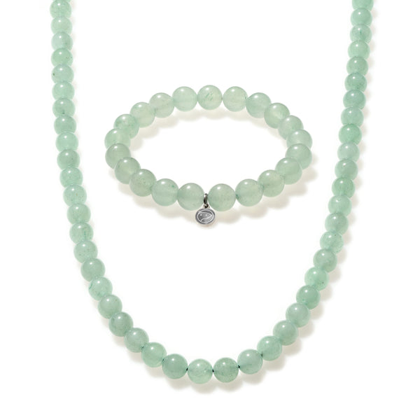 Aventurine Beaded Duo