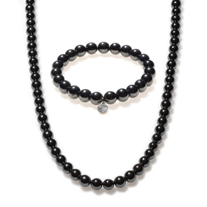 Hematite Beaded Duo