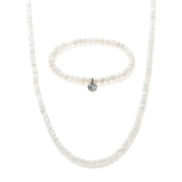 Moonstone Beaded Duo Mini