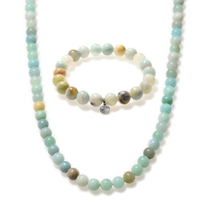 Multi-Amazonite Beaded Duo