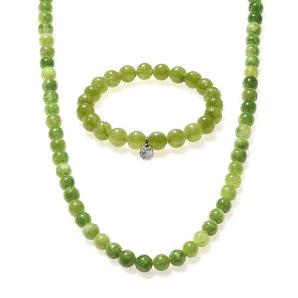 Peridot Beaded Duo