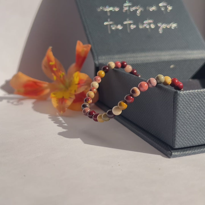 mookaite mini bracelet video