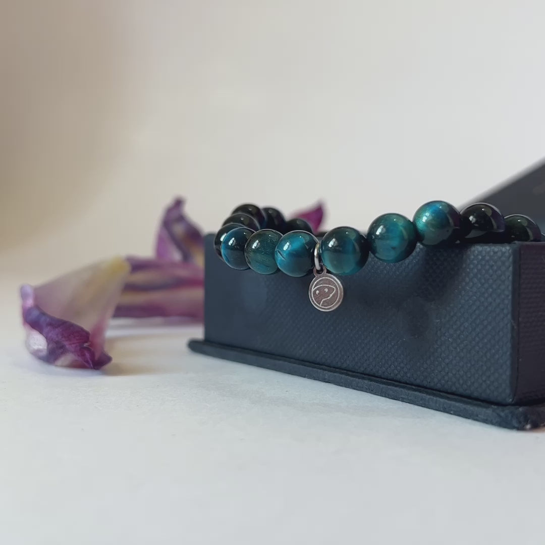 Blue Tiger Eye Bracelet Mini