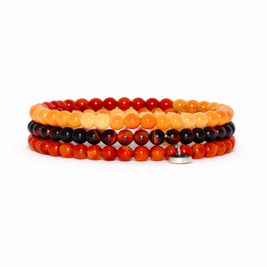 Sacral Chakra (Svadhisthana) Bracelet Pack Mini