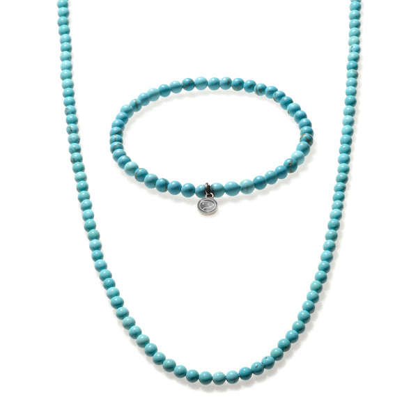Turquoise Beaded Duo Mini